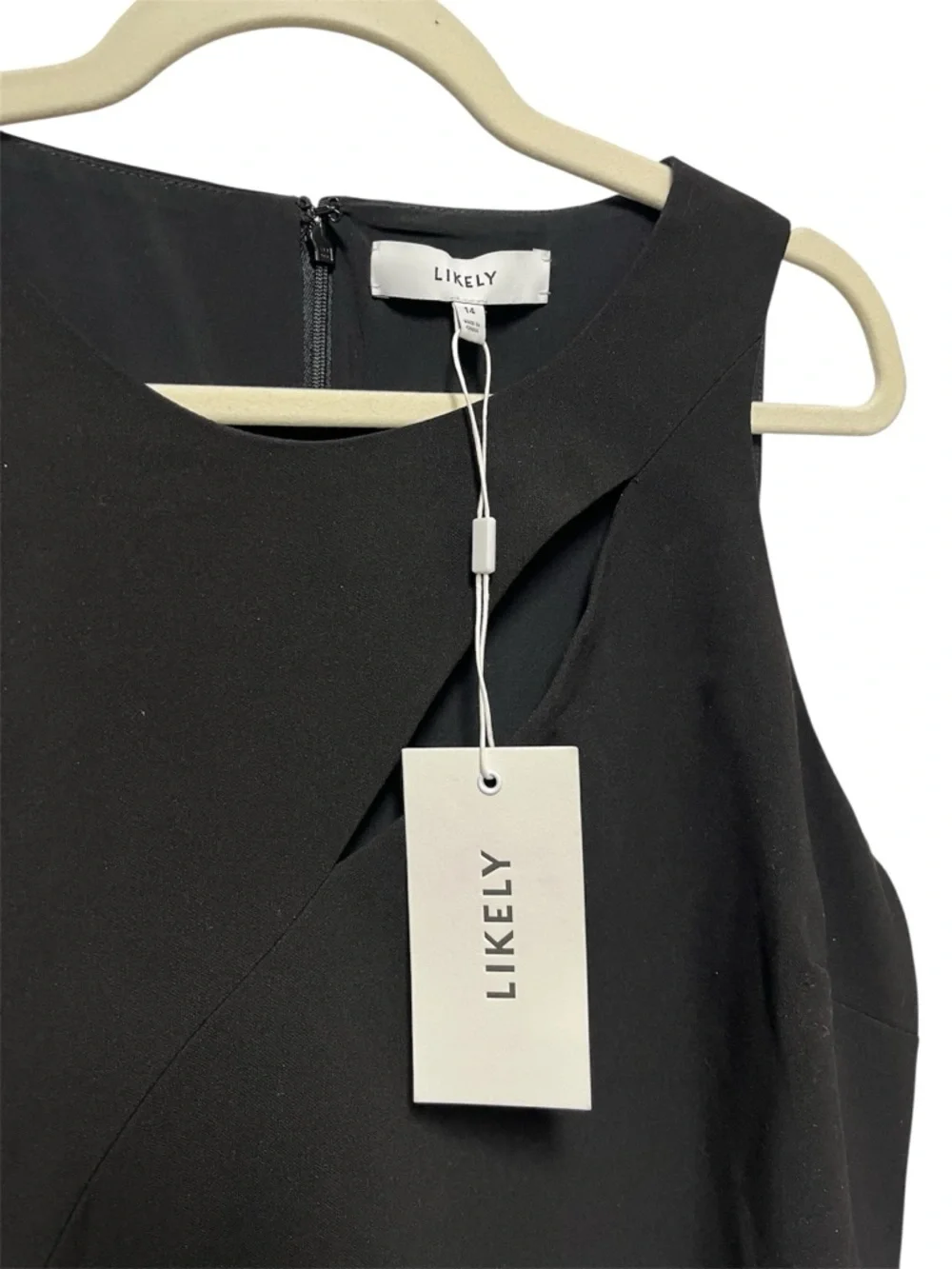 NWT Likely Dress the Liza in black size 14 - Picture 4 of 5